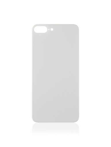 Vitre arrière Pour iPhone 8 Plus - Sans logo - Large Camera Hole - Argent