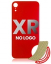 Vitre arrière Pour iPhone XR (No Logo / Large Camera Hole) - Rouge