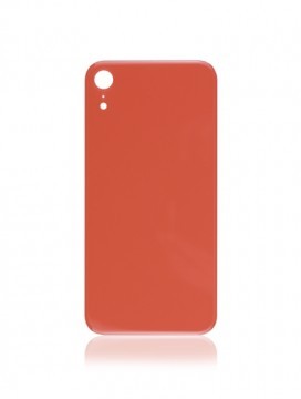 [107082002396] Vitre arrière Pour iPhone XR (No Logo) - Corail