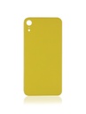 Vitre arrière pour iPhone XR - No Logo - Jaune