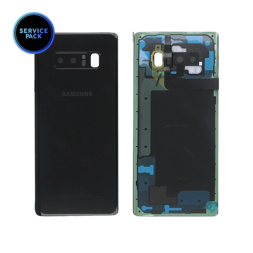 [GH82-14979A] Vitre arrière pour SAMSUNG Note 8 - N950F - SERVICE PACK - Noir
