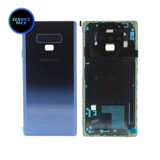 [GH82-16920B] Vitre arrière pour SAMSUNG Note 9 - N960F - SERVICE PACK - Bleu