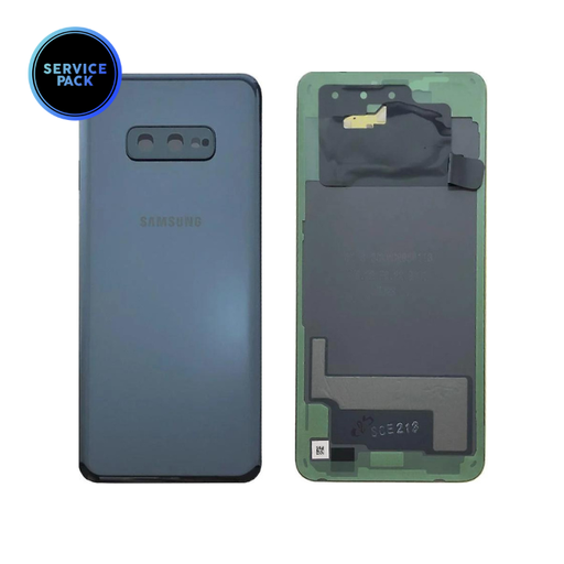 [GH82-18452A] Vitre arrière pour SAMSUNG S10e - G970F - SERVICE PACK - Noir Prisme