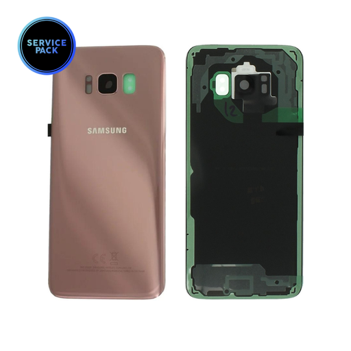 [GH82-13962E] Vitre arrière pour SAMSUNG S8 - G950F - SERVICE PACK - Rose