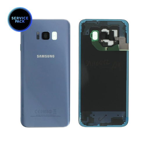 [GH82-14015D] Vitre arrière pour SAMSUNG S8 Plus - G955F - SERVICE PACK - Bleu