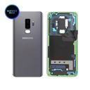 Vitre arrière pour SAMSUNG S9 Plus - G965F - SERVICE PACK - Gris titane