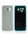 Vitre arrière - avec lentille caméra pour SAMSUNG S8 Plus - Argent
