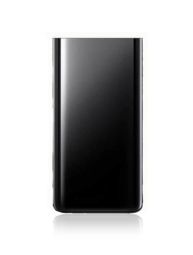 [107082020835] Vitre arrière pour SAMSUNG A80 - A805F - Noir