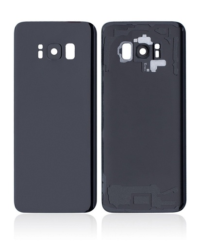 [4270.2501] Vitre arrière pour SAMSUNG S8 Plus- Noir - Sans Logo