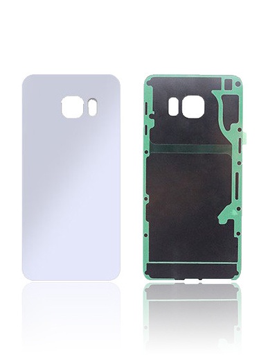 Vitre arrière pour SAMSUNG S6 Edge Plus - G928F - Argent - Sans logo