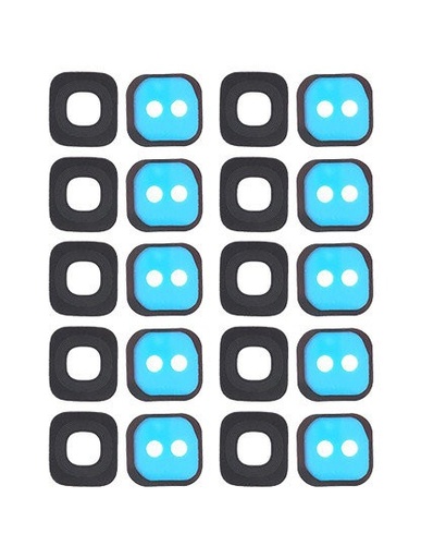 Lot de 10 lentilles caméra arrière - Verre seul - pour SAMSUNG S9 - G960F