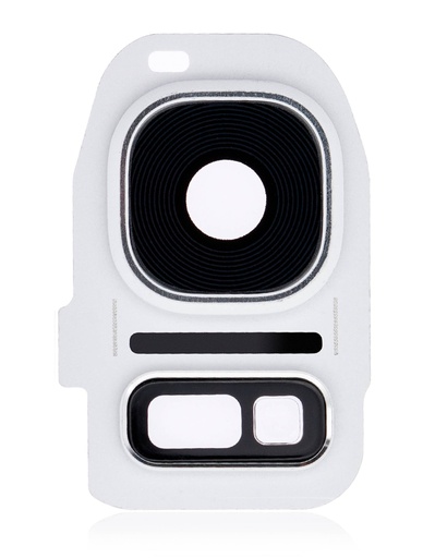 Lentille caméra pour SAMSUNG S7 Edge - Blanc