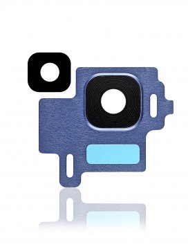 Vitre caméra arrière - avec châssis pour SAMSUNG S8 - G950F - Bleu