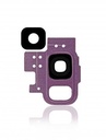 Vitre caméra arrière - avec châssis pour SAMSUNG S9 - G960F - Violet