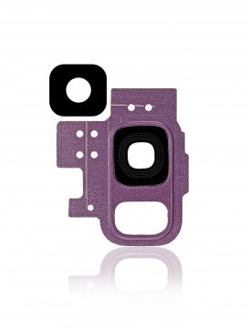 Vitre caméra arrière - avec châssis pour SAMSUNG S9 - G960F - Violet