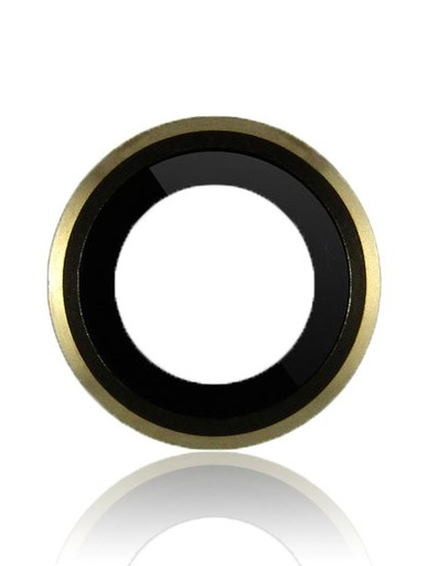 Lot de 10 lentilles caméra arrière pour iPhone 6 - 6S - Or