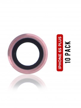 Lot de 10 lentilles caméra arrière pour iPhone 6S Plus - Or Rose - 