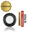 Lot de 10 lentilles caméra arrière avec support pour iPhone 7 Plus - Saphir véritable - Premium