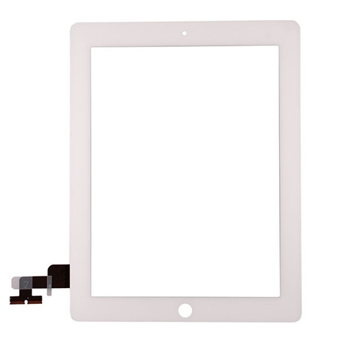 [0000.2150] Vitre tactile pour iPad 2 - Blanc
