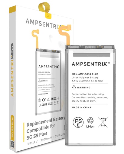 [107082013156] Batterie compatible SAMSUNG S9 Plus - G965F - AmpSentrix Pro