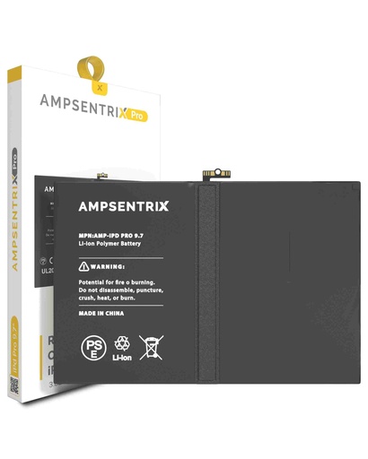 [107082006548] Batterie compatible iPad Pro 9,7" - AmpSentrix Pro