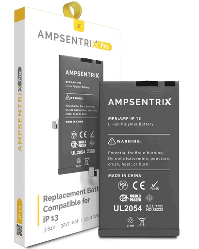 [107082080990] Batterie compatible iPhone 13 - AmpSentrix Pro