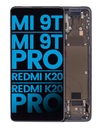 Bloc écran LCD avec châssis pour XIAOMI Mi 9T - 9T Pro - Redmi K20 - Redmi K20 Pro - Aftermarket Incell - Noir Carbone
