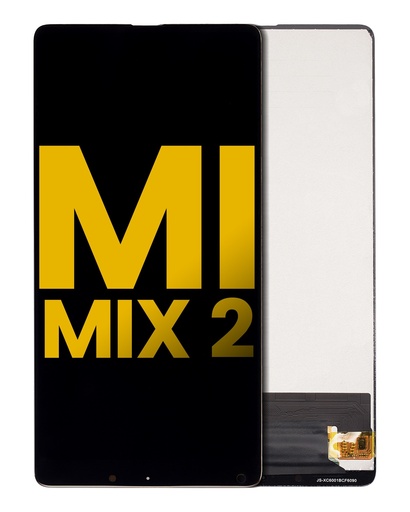 Bloc écran LCD sans châssis pour XIAOMI Mi Mix 2 - Reconditionné - Noir