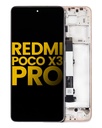 Bloc écran LCD avec châssis pour XIAOMI Poco X3 Pro - Reconditionné - Bronze