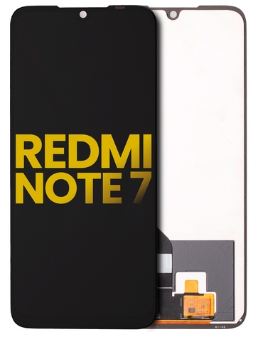 [107082064702] Bloc écran LCD sans châssis pour Xiaomi Redmi Note 7 - 7 Pro - Reconditionné - Noir