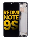 Bloc écran LCD avec châssis pour XIAOMI Redmi Note 9S - Reconditionné - Bleu Aurora