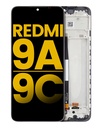 Bloc écran LCD avec châssis pour XIAOMI Redmi 9A - 9C - 9AT - Poco C31 - 10A- Reconditionné - Toutes couleurs