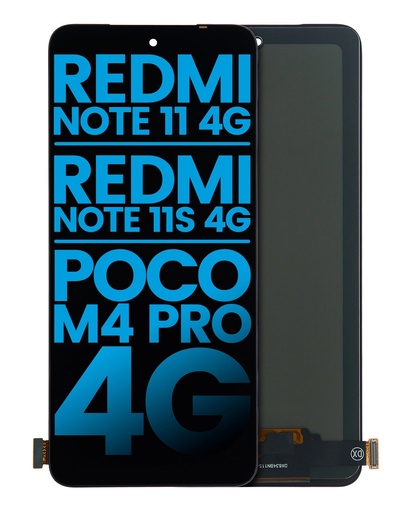 [107082125401] Bloc écran LCD compatible pour XIAOMI Redmi Note 11 / 11S / Poco M4 Pro (sans châssis) - AM