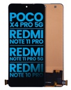 Bloc écran LCD sans châssis pour XIAOMI Redmi Note 10 Pro - 11 Pro - 11 Pro 5G - Poco X4 Pro 5G - AfterMarket Incell - Toutes couleurs