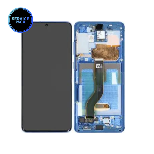 [GH82-22134H] Bloc écran SAMSUNG S20 Plus - G985/G986F - Aura Bleu - SERVICE PACK