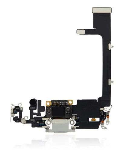Connecteur de charge pour iPhone 11 Pro - Pull - Argent