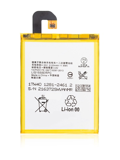 [107083027219] Batterie pour SONY Z3 - LIS1558ERPC