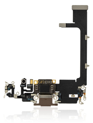 Connecteur de charge pour iPhone 11 Pro - Aftermarket Plus - Or