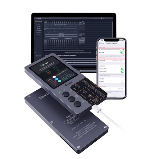 Programmeur Qianli iCopy Plus 2.2 True Tone - Données de batterie - Vibreur - Testeur MFI