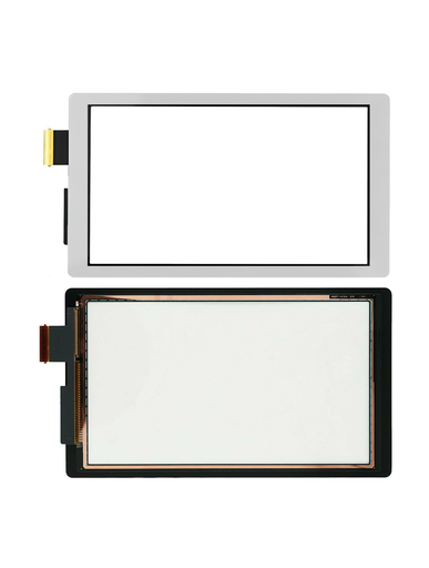 [109082004504] Vitre tactile compatible Nintendo Switch Lite - Blanc