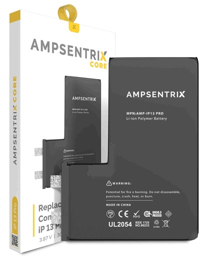 [107082074633] Batterie SANS BMS compatible iPhone 13 Pro - AmpSentrix Core