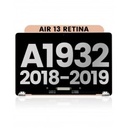 Bloc écran LCD pour MacBook Air 13" Retina - A1932 - Fin 2018 Debut 2019 - Rose Gold