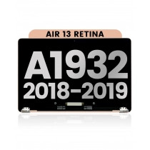 Bloc écran LCD pour MacBook Air 13" Retina - A1932 - Fin 2018 Debut 2019 - Rose Gold