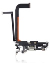 Connecteur de charge avec nappe pour iPhone 13 Pro Max - AM Plus - Argent