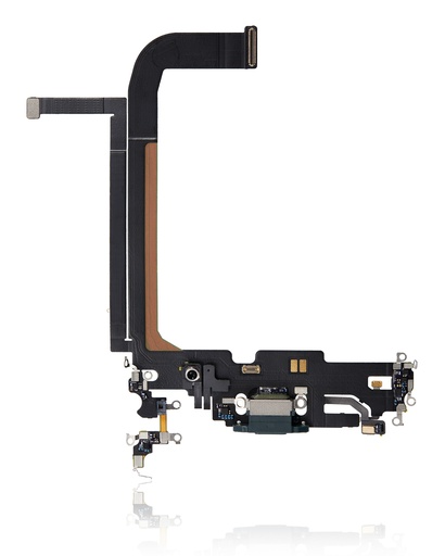 Connecteur de charge avec nappe pour iPhone 13 Pro Max - Premium - Vert Alpin