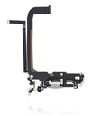 Connecteur de charge avec nappe pour iPhone 13 Pro Max - Premium - Argent