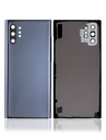 Vitre arriere avec lentille camera compatible pour SAMSUNG GALAXY Note 10 plus 5G - Sans logo- Aura black