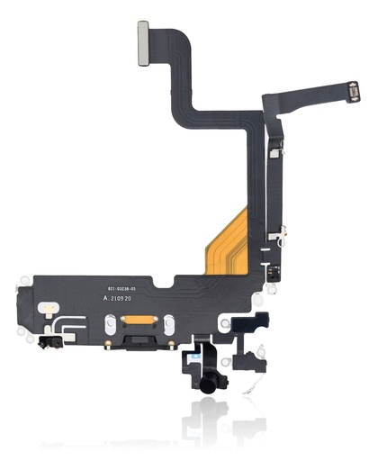 Connecteur de charge avec nappe pour iPhone 13 Pro - Premium - Graphite