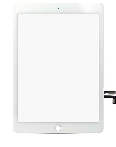 Vitre tactile pour iPad Air 1- iPad 5 - 2017 sans bouton - Blanc - Reconditionné