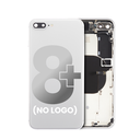 Chassis avec nappes pour iPhone 8 Plus - sans logo - Aftermarket Plus - Argent